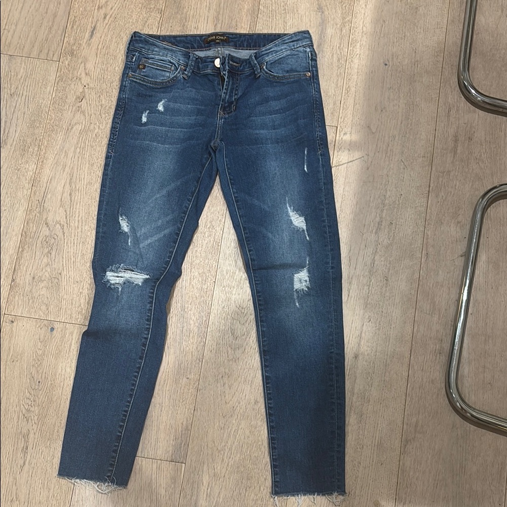 Dear John Distressed Blue Jeans size 26